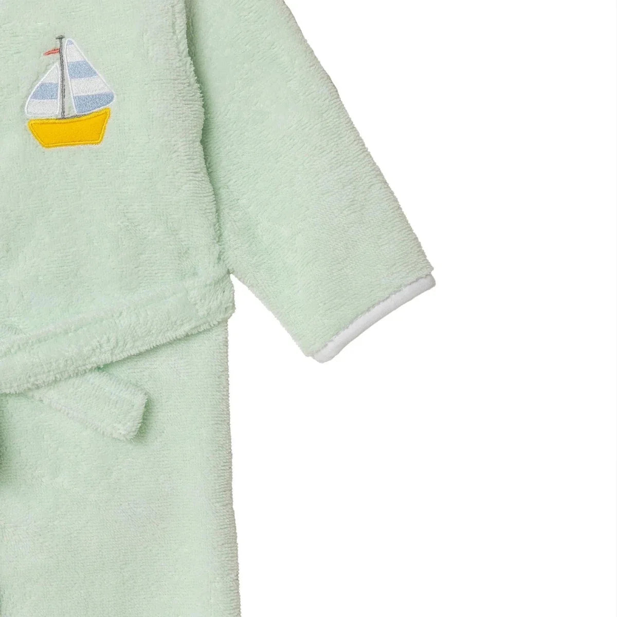 Mollia Nautical Print Hooded Baby Bathrobe (2 Years to 5 Years) - Multicolour