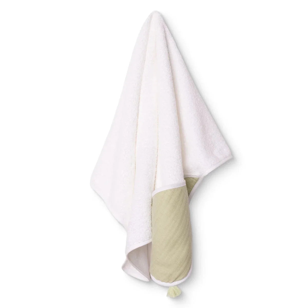 Mollia Baby Bath Towel (75 x 75 cm) - Green