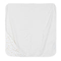 Mollia Star Print Baby Bath Towel (75 x 75 cm) - Ecru