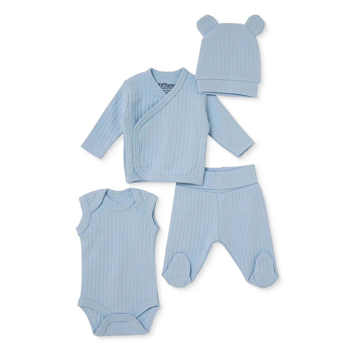 Tiffany 4 Piece Premature Baby Hospital Bag Set - Blue