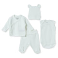 Tiffany 4 Piece Premature Baby Hospital Bag Set - Ecru