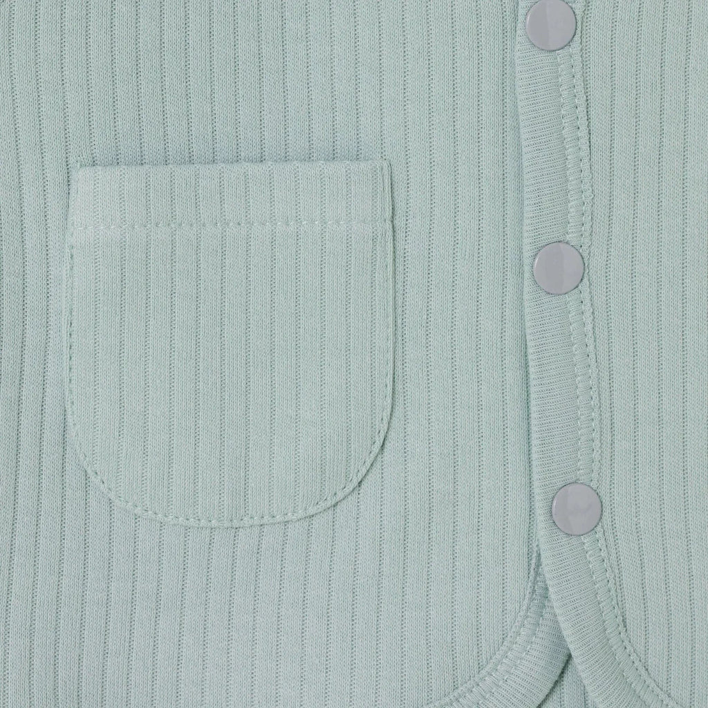 Bebetto Pocket V Neck Animal Print Baby Gilet (1-3 Months to 12 Months) - Multicolour