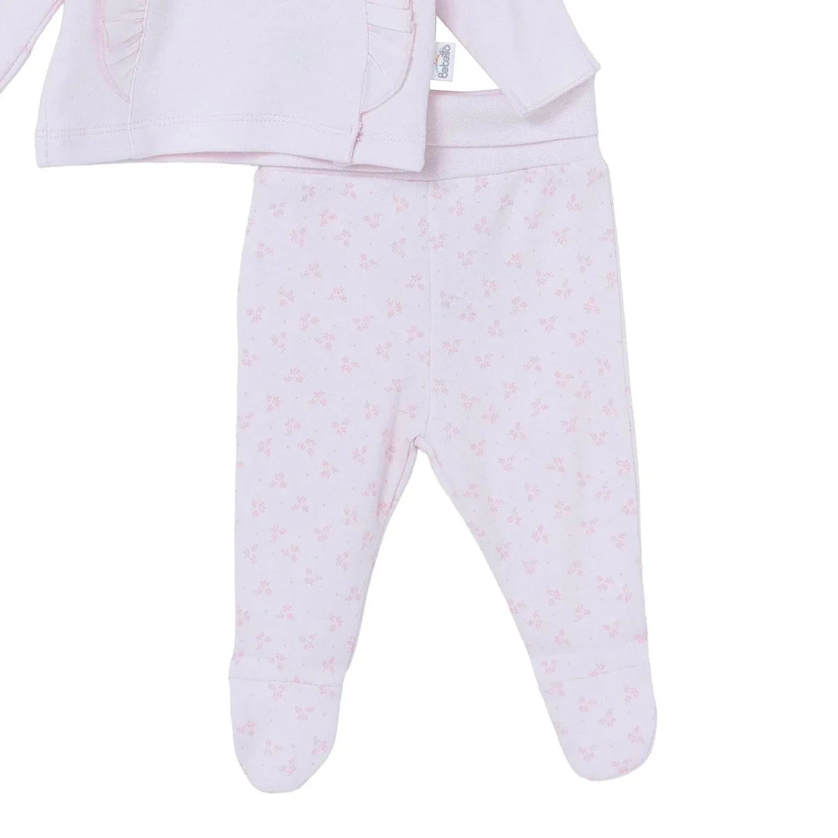Bebetto 5 Piece Floral Print Baby Hospital Bag Set (Newborn) - Pink