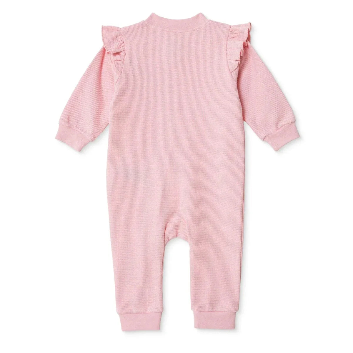 Bebetto Long Sleeve Footless Baby Sleepsuit (1-3 Months to 12 Months) - Pink