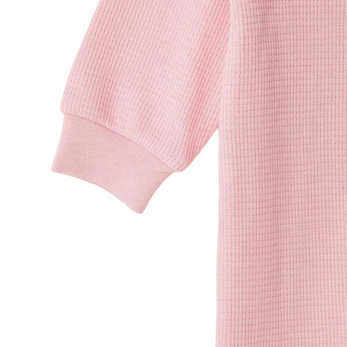 Bebetto Long Sleeve Footless Baby Sleepsuit (1-3 Months to 12 Months) - Pink