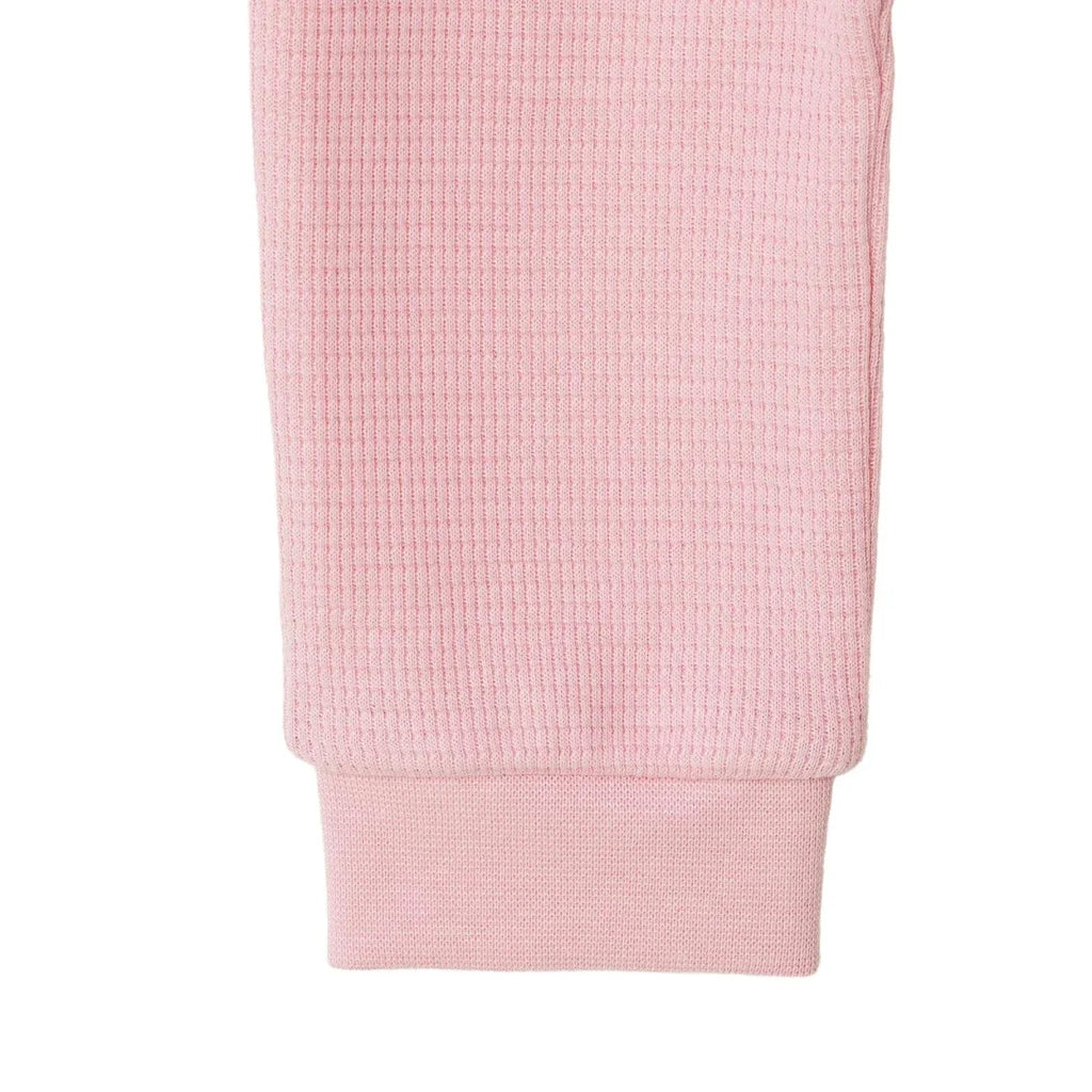 Bebetto Long Sleeve Footless Baby Sleepsuit (1-3 Months to 12 Months) - Pink