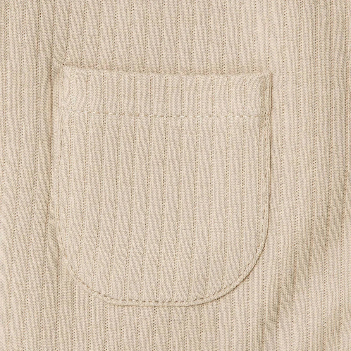 Bebetto Buttoned Pocket V Neck Animal Print Baby Gilet (1-3 Months to 12 Months) - Beige
