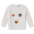 HelloBaby Animal Motif Knitted Baby Jumper (9-12 Months to 3-4 Years) - Ecru