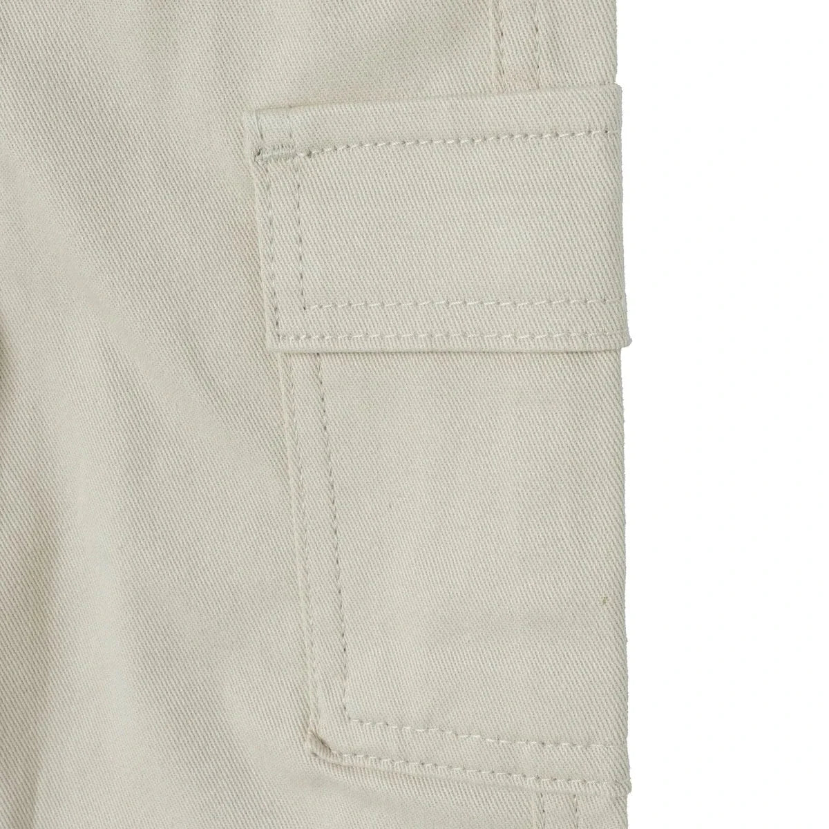 HelloBaby Drawstring Gabardine Baby Trousers (6-9 Months to 4-5 Years) - Ecru