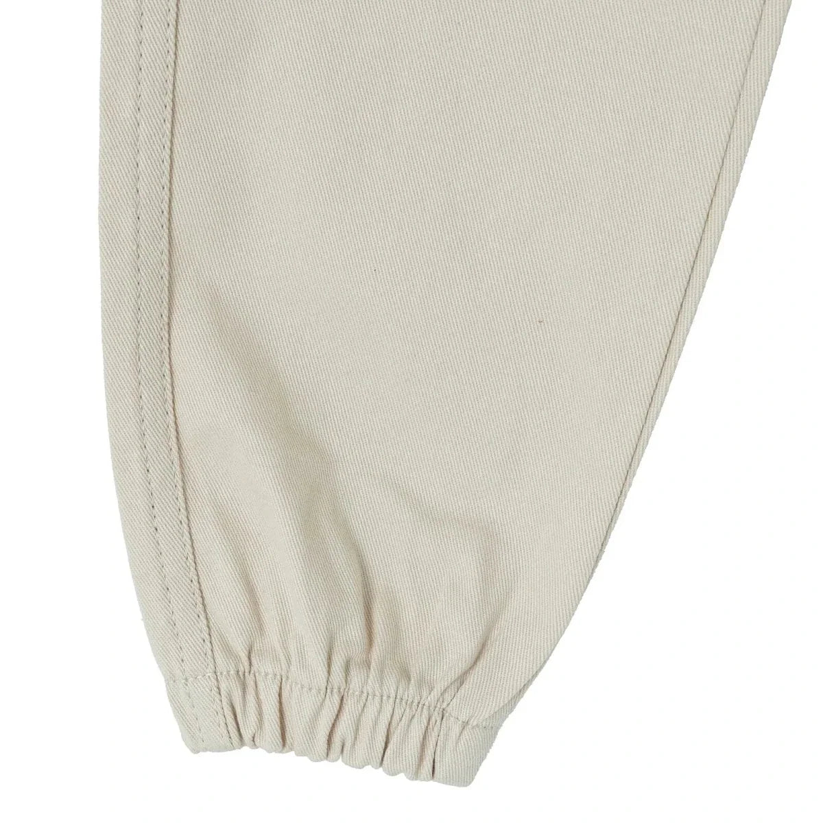 HelloBaby Drawstring Gabardine Baby Trousers (6-9 Months to 4-5 Years) - Ecru