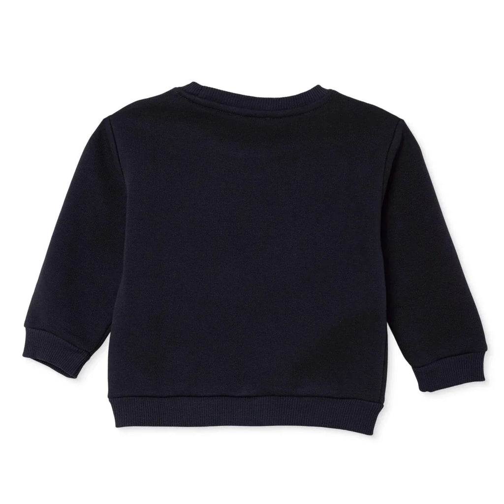 HelloBaby Brushed Back Sweat Baby Sweatshirt (3-6 Months to 4-5 Years) - Anthracite