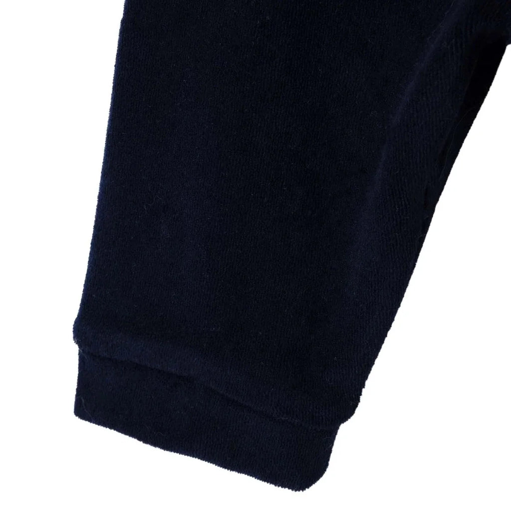 HelloBaby Velour Baby Sweatshirt & Leggings Set (1-3 Months to 12 Months) - Navy Blue