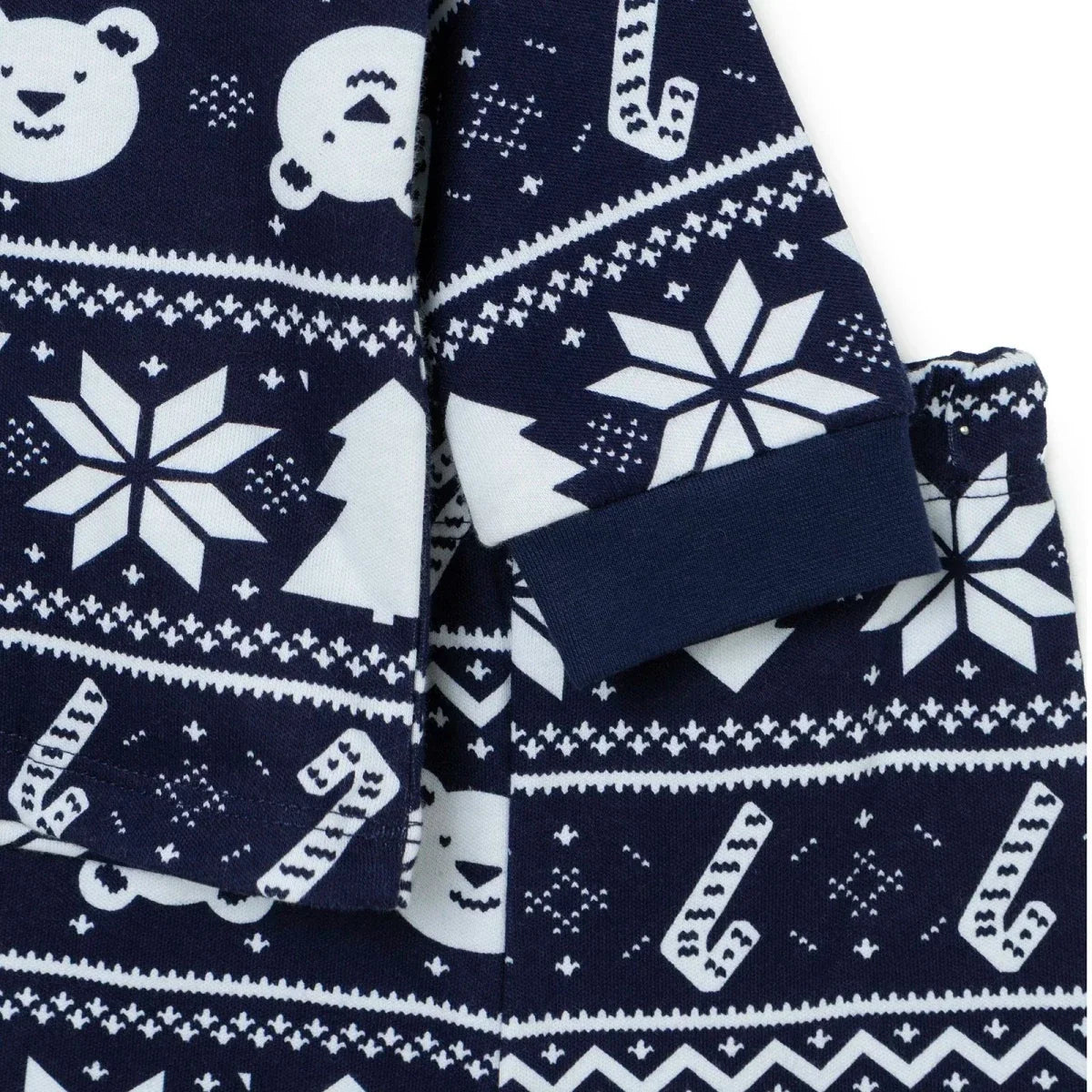 HelloBaby Festive Print Interlock Baby Pyjama Set (3-6 Months to 3-4 Years) - Navy Blue