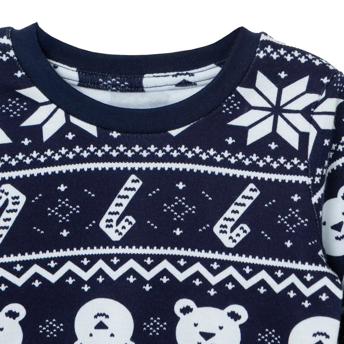 HelloBaby Festive Print Interlock Baby Pyjama Set (3-6 Months to 3-4 Years) - Navy Blue