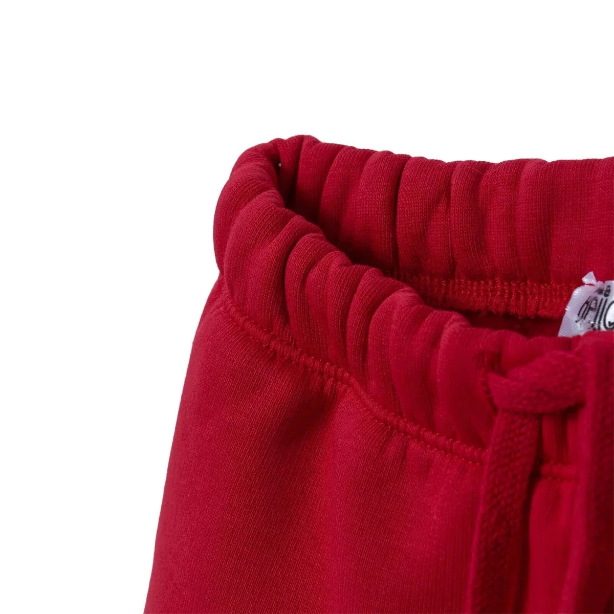 HelloBaby Drawstring Brushed Back Baby Joggers (3-6 Months to 4-5 Years) - Red