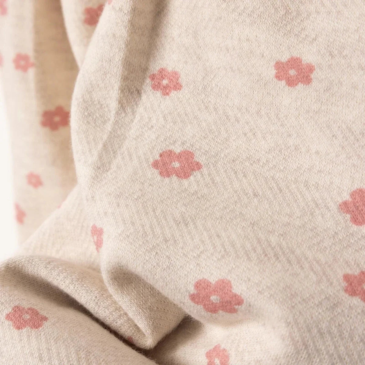 HelloBaby Long Sleeve Baby Dress (3-6 Months to 4-5 Years) - Ecru Printed