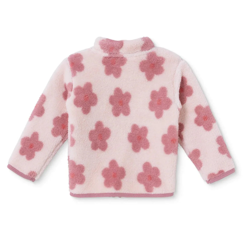 HelloBaby Soft Fleece Baby Cardigan (6-9 Months to 4-5 Years) - Pink Printed