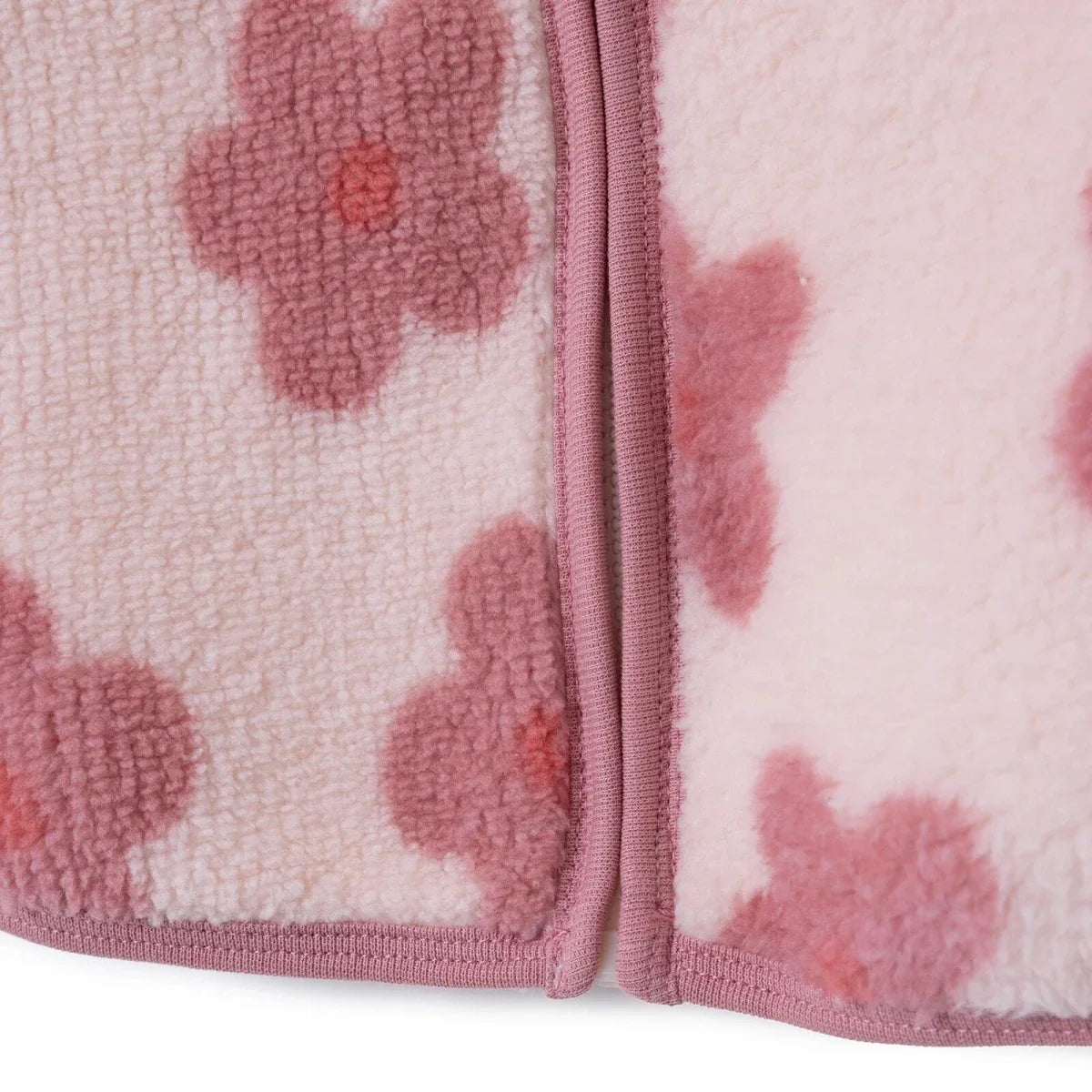 HelloBaby Soft Fleece Baby Cardigan (6-9 Months to 4-5 Years) - Pink Printed