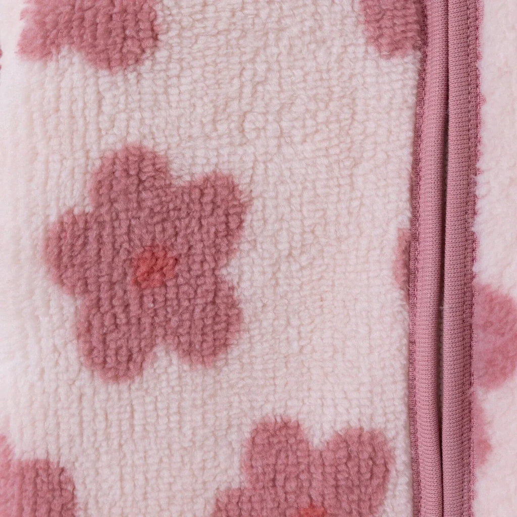 HelloBaby Soft Fleece Baby Cardigan (6-9 Months to 4-5 Years) - Pink Printed