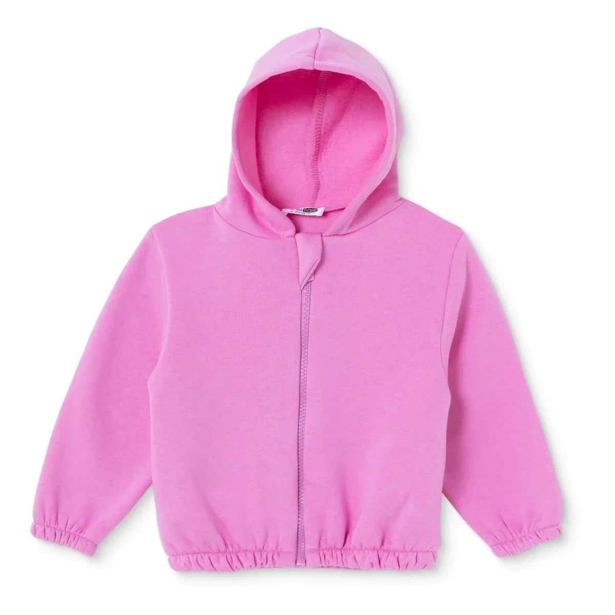 HelloBaby Heart Print Zip-Through Baby Hoodie (3-6 Months to 2-3 Years) - Pink