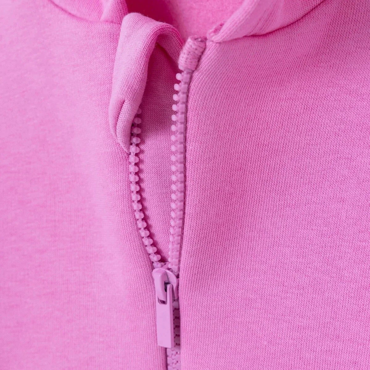 HelloBaby Heart Print Zip-Through Baby Hoodie (3-6 Months to 2-3 Years) - Pink