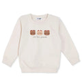 HelloBaby "Cute Bear Friends" Slogan Baby Sweatshirt (3-6 Months to 4-5 Years) - Beige