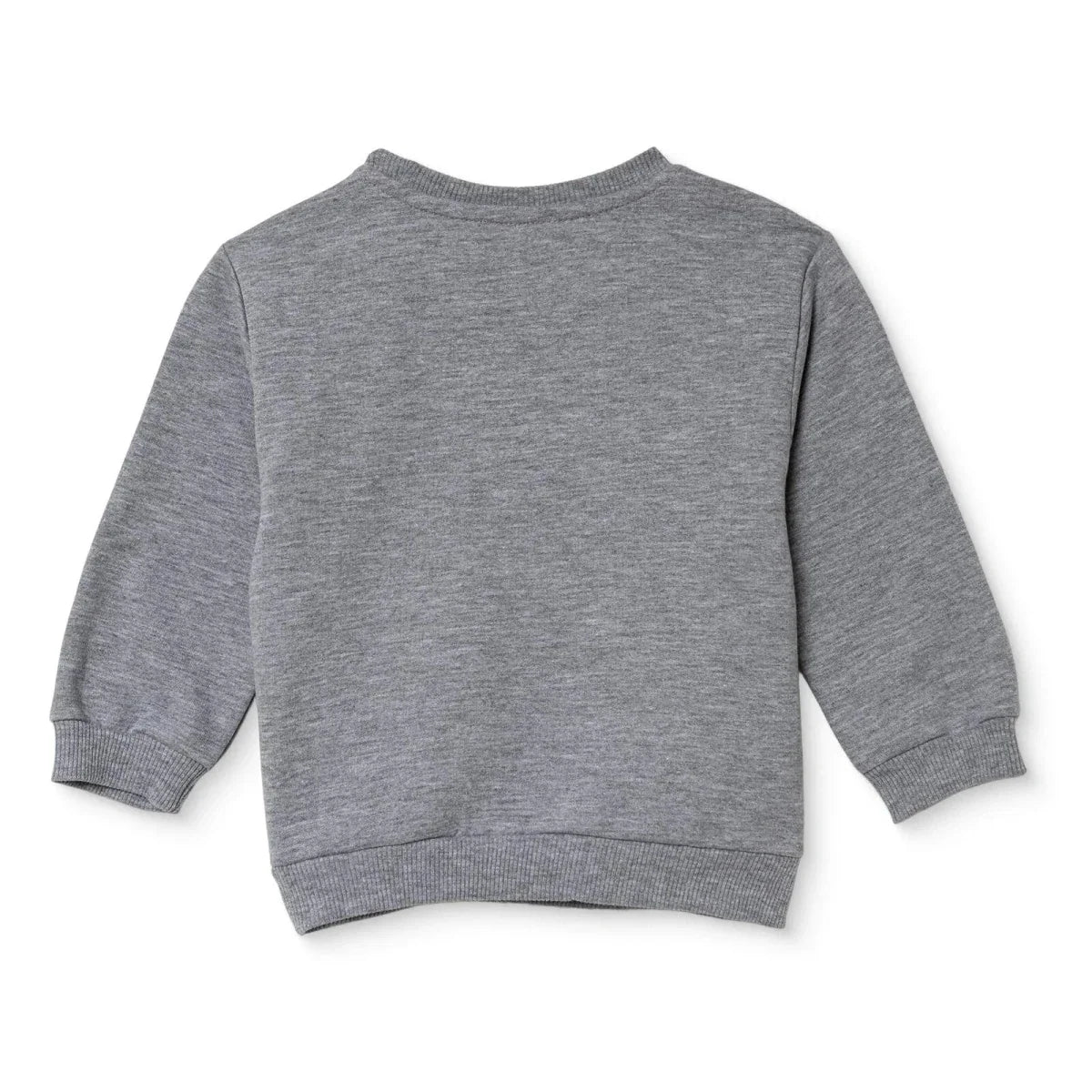 HelloBaby Heart Print Brushed Baby Sweatshirt (3-6 Months to 2-3 Years) - Grey