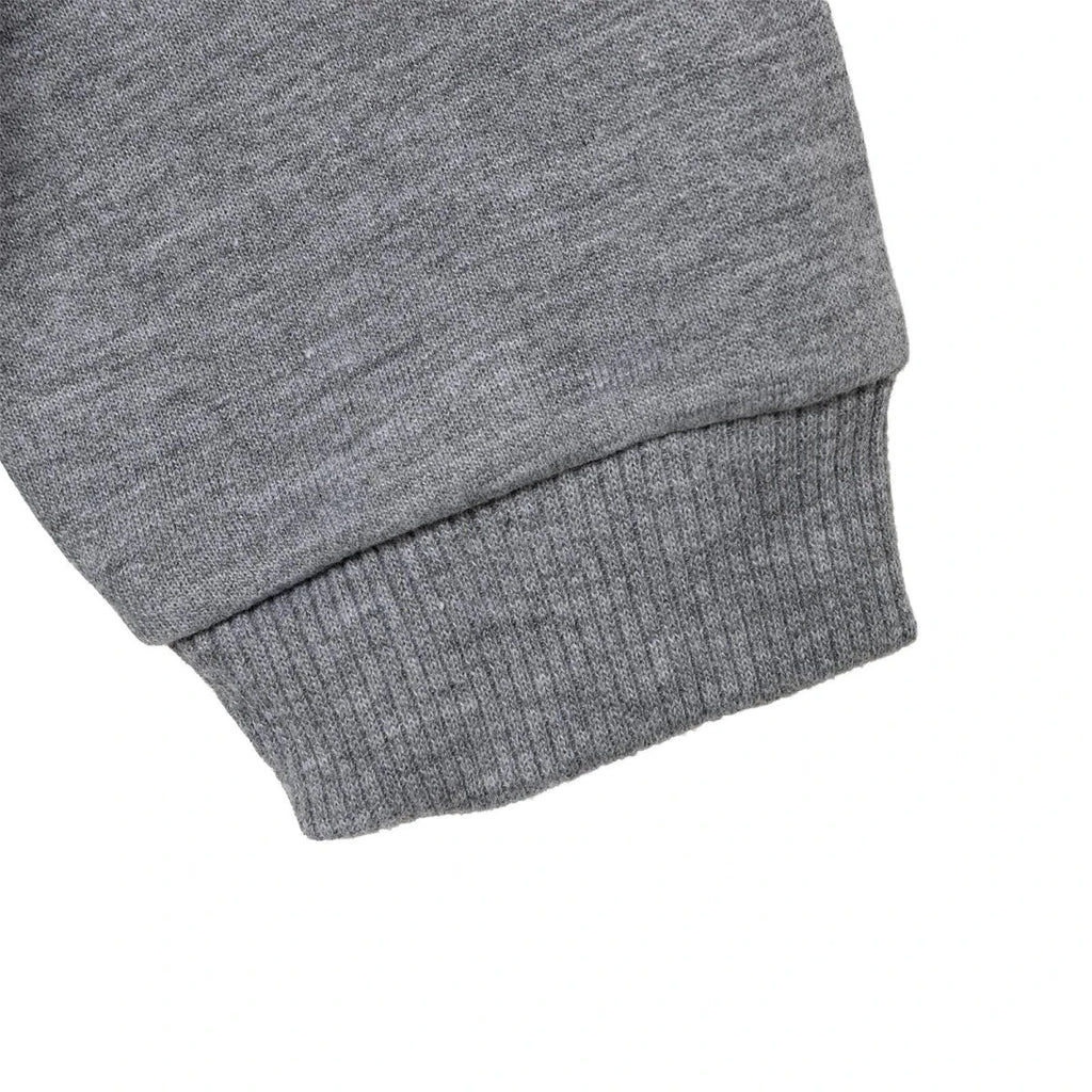 HelloBaby Heart Print Brushed Baby Sweatshirt (3-6 Months to 2-3 Years) - Grey