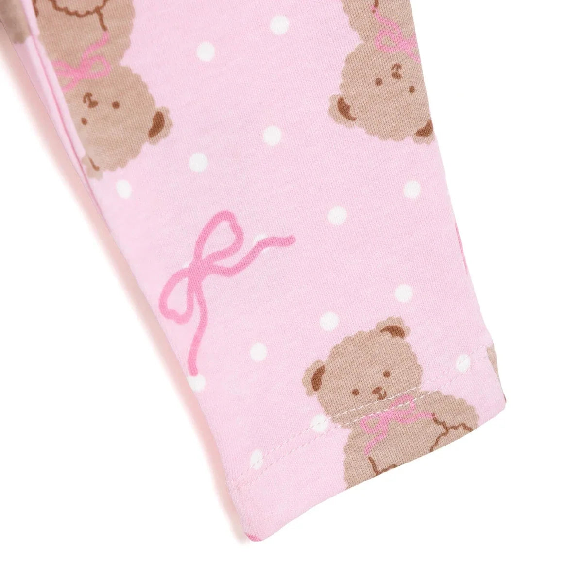 HelloBaby Animal Print Peter Pan Collar Baby Pyjama Set (3-6 Months to 3-4 Years) - Pink