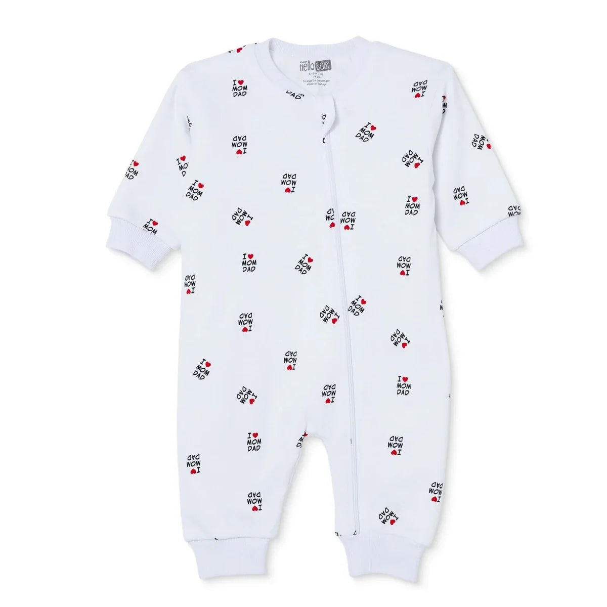 HelloBaby 1 Tog Baby Sleep Bag with Legs (6-9 Months to 4-5 Years) - Ecru