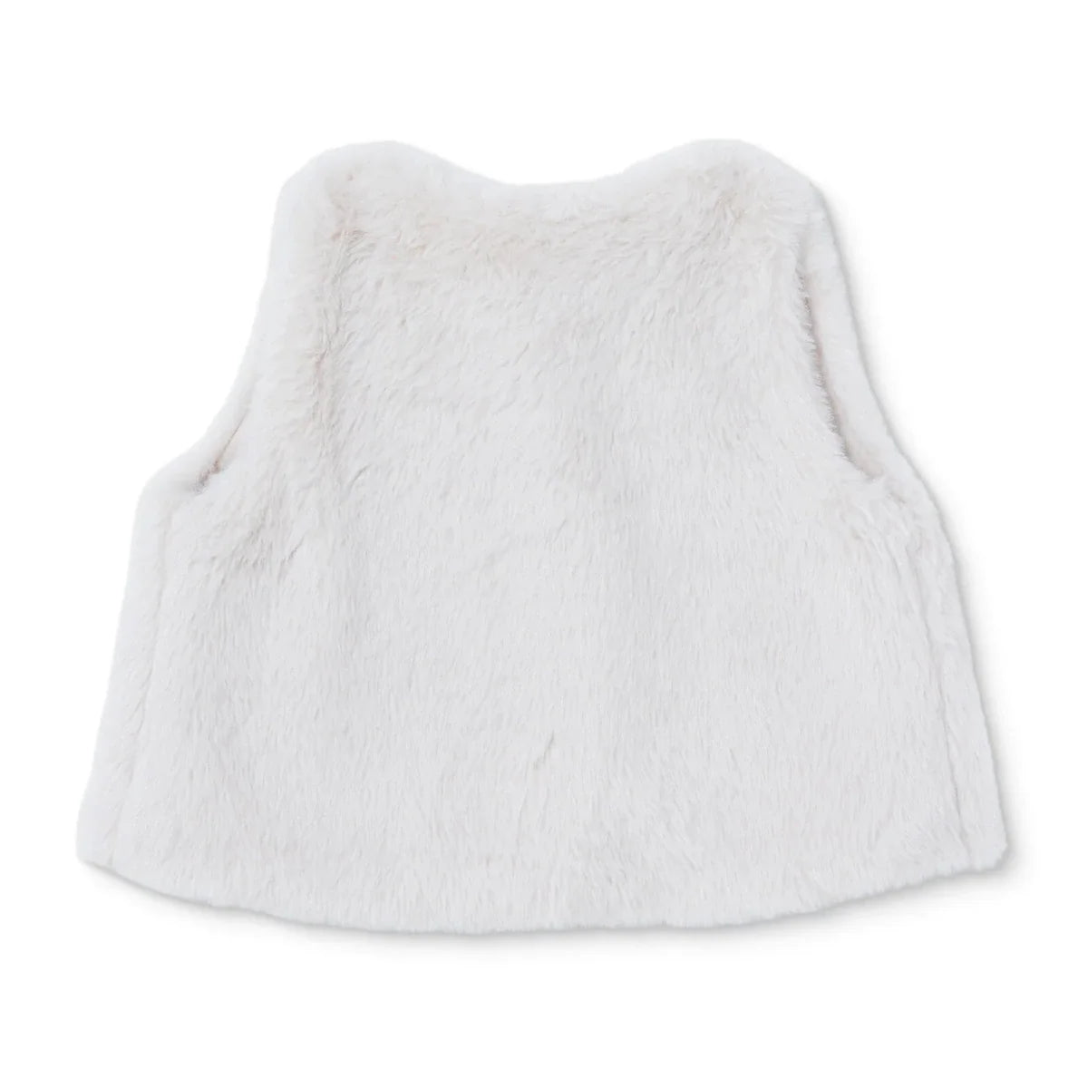 Midimod Snap Fastening Fleece Baby Gilet (1-3 Months to 12 Months) - Ecru