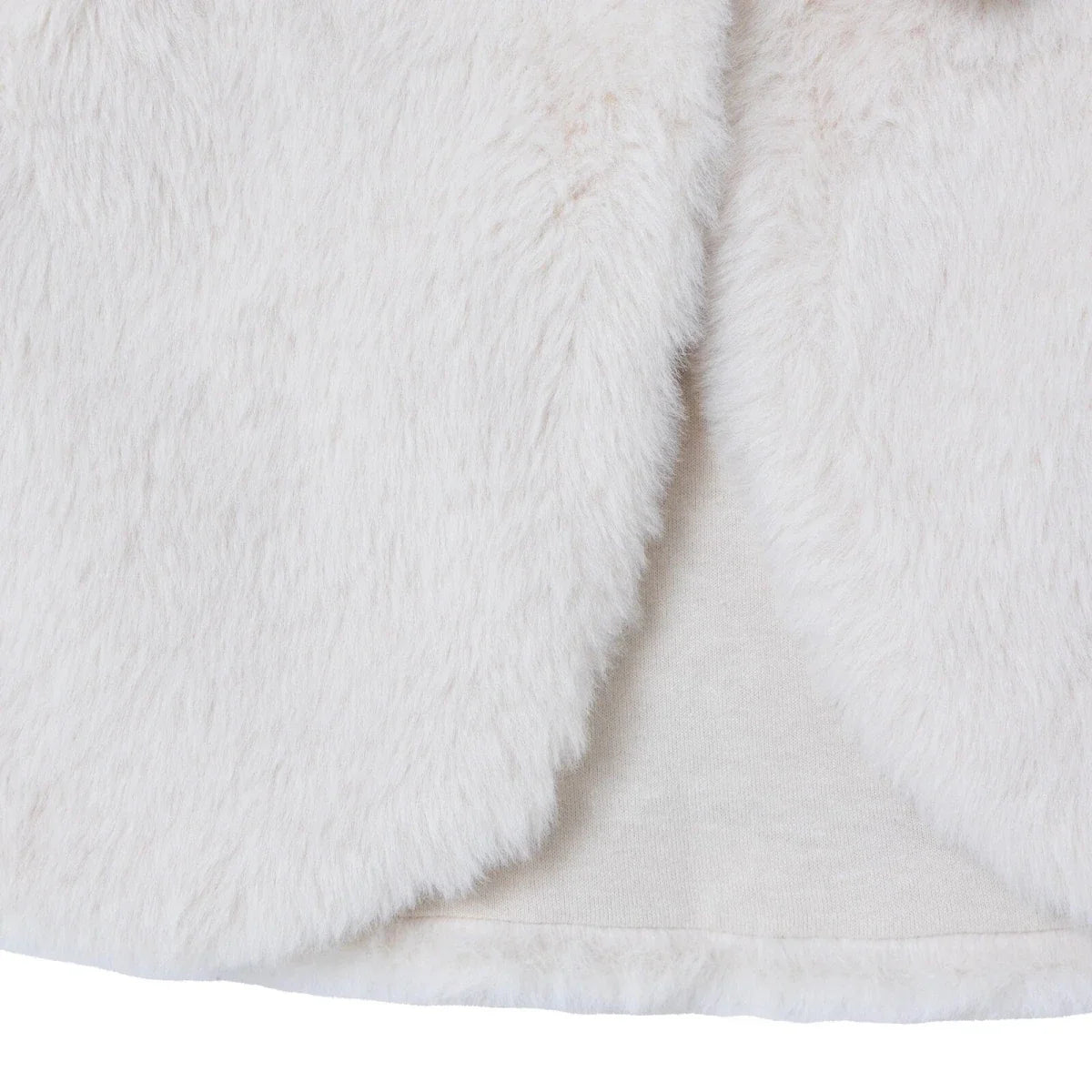 Midimod Snap Fastening Fleece Baby Gilet (1-3 Months to 12 Months) - Ecru