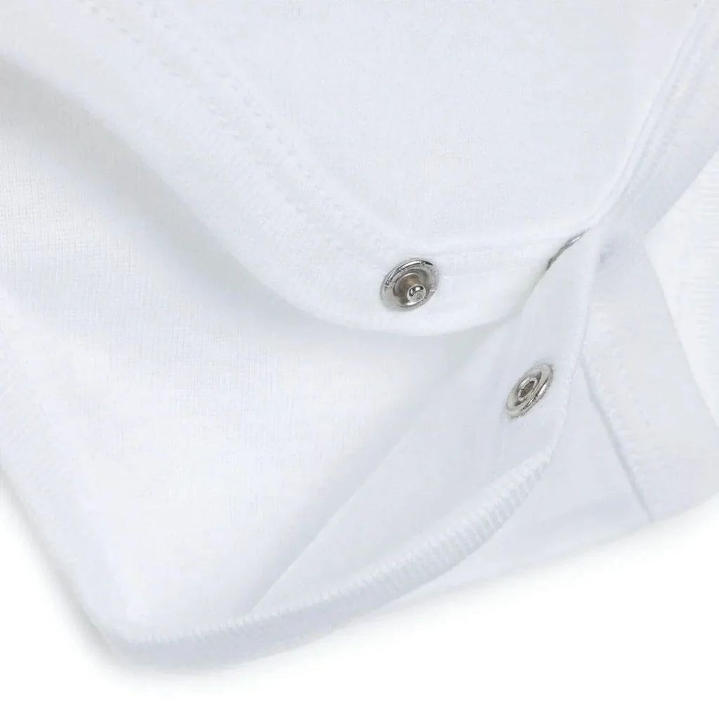 HelloBaby Unisex White Long Sleeve Bodysuits 12 Pack - White