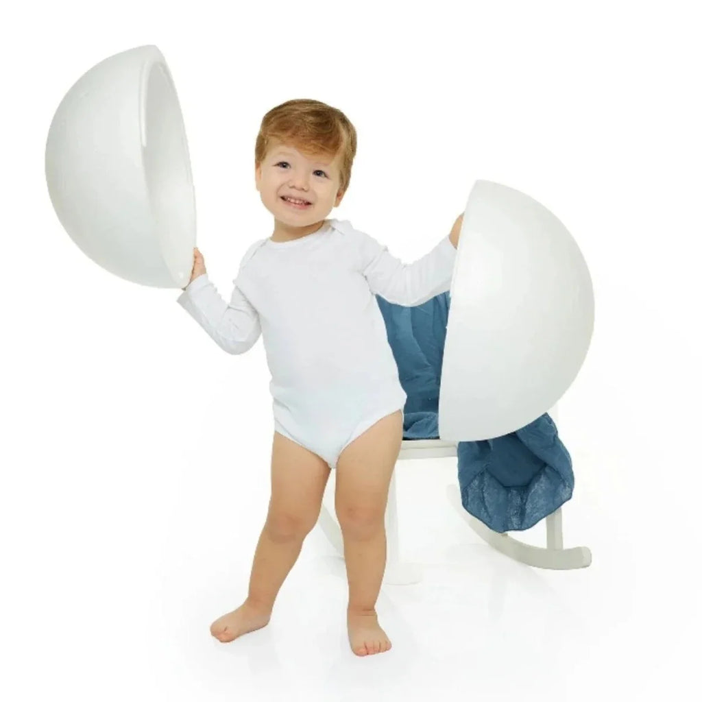 HelloBaby Unisex White Long Sleeve Bodysuits 12 Pack - White