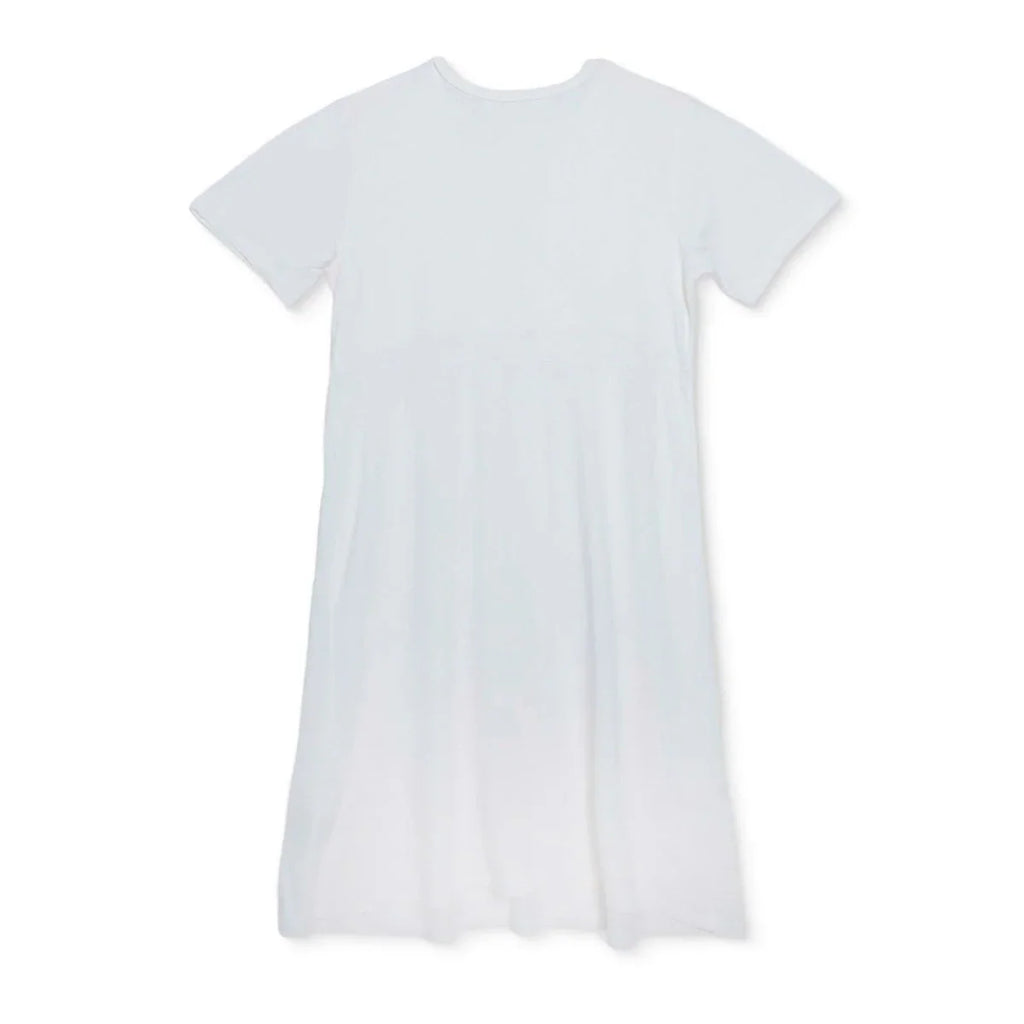 Baby Mom Women's Short Sleeve V-Neck Nightdress (S to 2XL) - Ecru