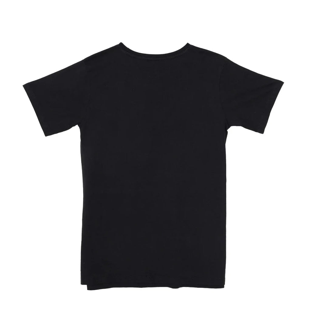 Baby Mom Heart Print Women's Maternity Short Sleeve T-Shirt (S to 2XL) - Black
