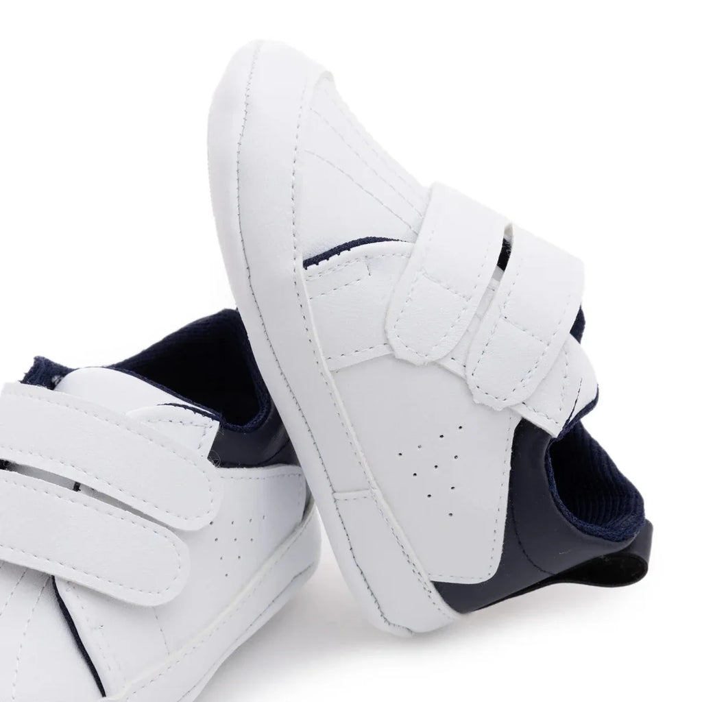 HelloBaby Faux Leather First Walker Baby Shoes - White