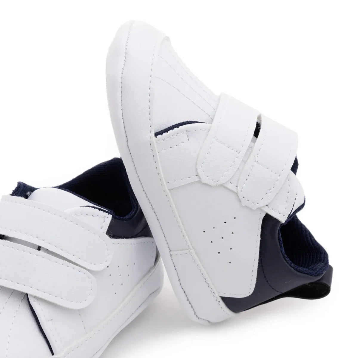 HelloBaby Faux Leather First Walker Baby Shoes - White