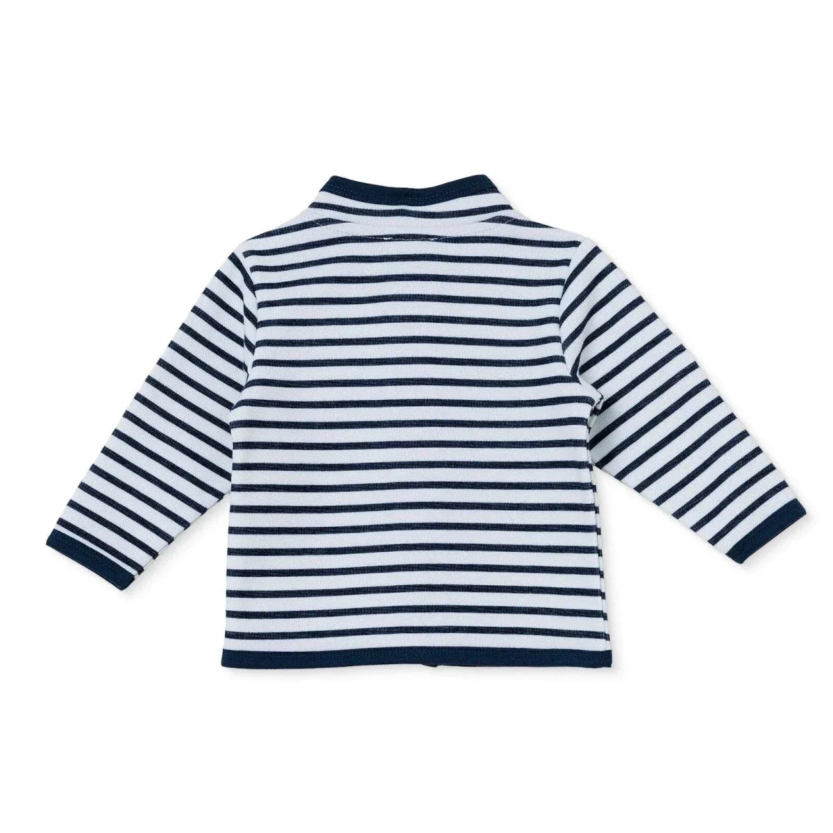 HelloBaby Printed Interlock Baby Cardigan (1-3 Months to 12 Months) - White Printed