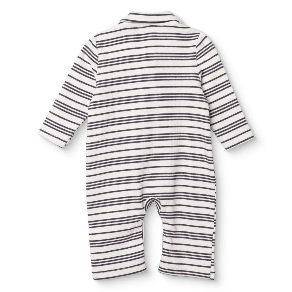 HelloBaby Long Sleeve Footless Baby Sleepsuit (Newborn to 6-9 Months) - Ecru Printed