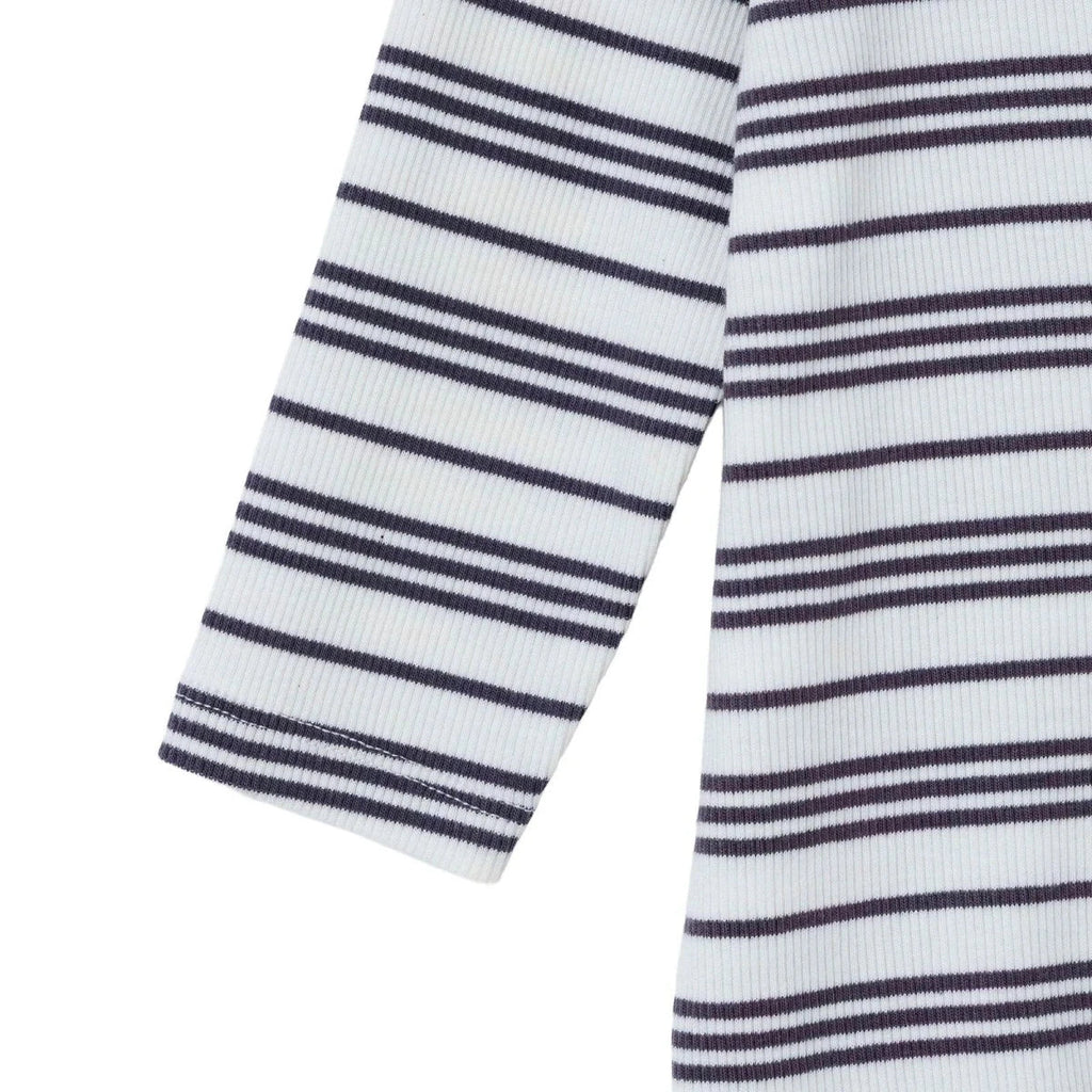 HelloBaby Long Sleeve Footless Baby Sleepsuit (Newborn to 6-9 Months) - Ecru Printed