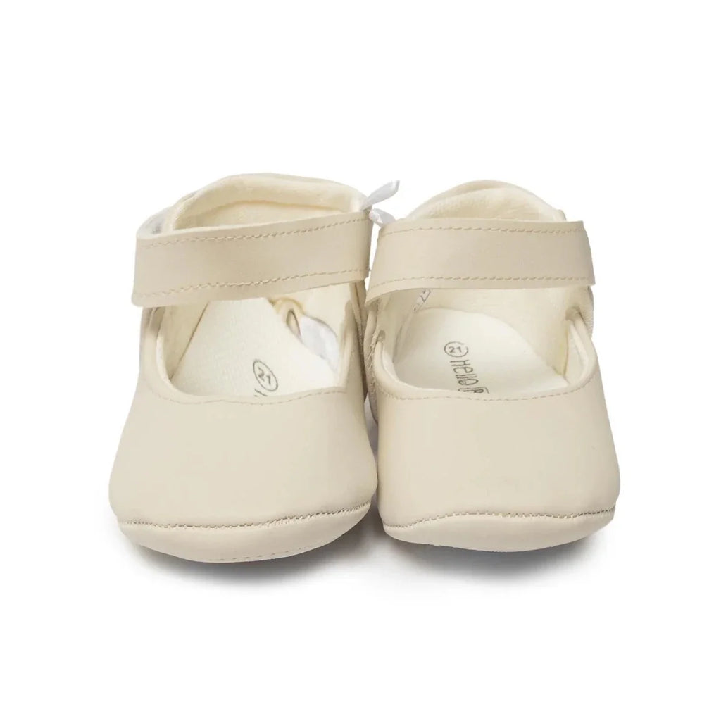 HelloBaby Suede First Walker Baby Shoes - Beige