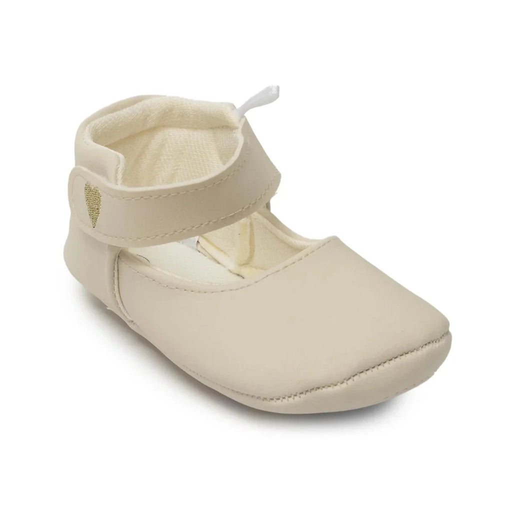 HelloBaby Suede First Walker Baby Shoes - Beige