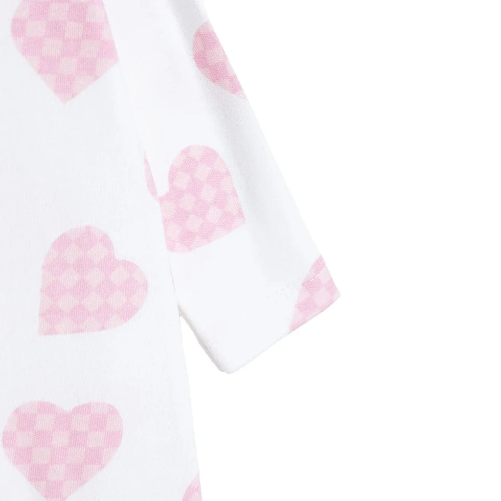 HelloBaby Long Sleeve Baby Sleepsuit with Feet (Newborn to 6-9 Months) - Ecru Printed