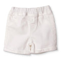 HelloBaby Plain Denim Baby Shorts (6-9 Months to 4-5 Years) - Ecru