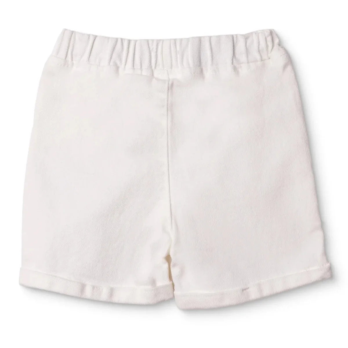 HelloBaby Plain Denim Baby Shorts (6-9 Months to 4-5 Years) - Ecru