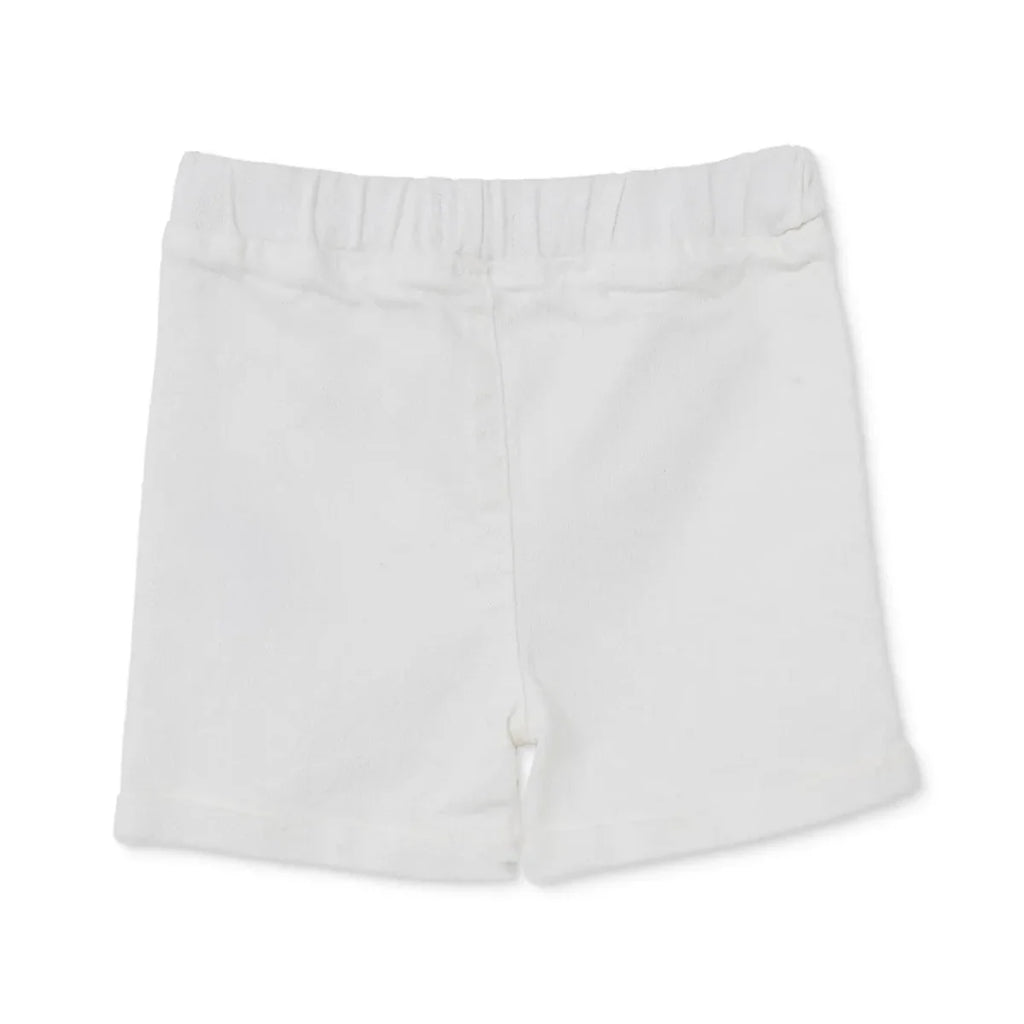 HelloBaby Plain Denim Baby Shorts (6-9 Months to 4-5 Years) - Ecru