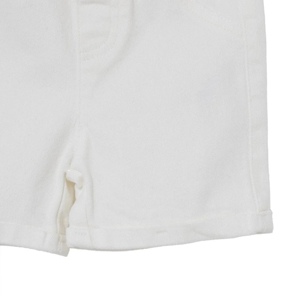 HelloBaby Plain Denim Baby Shorts (6-9 Months to 4-5 Years) - Ecru