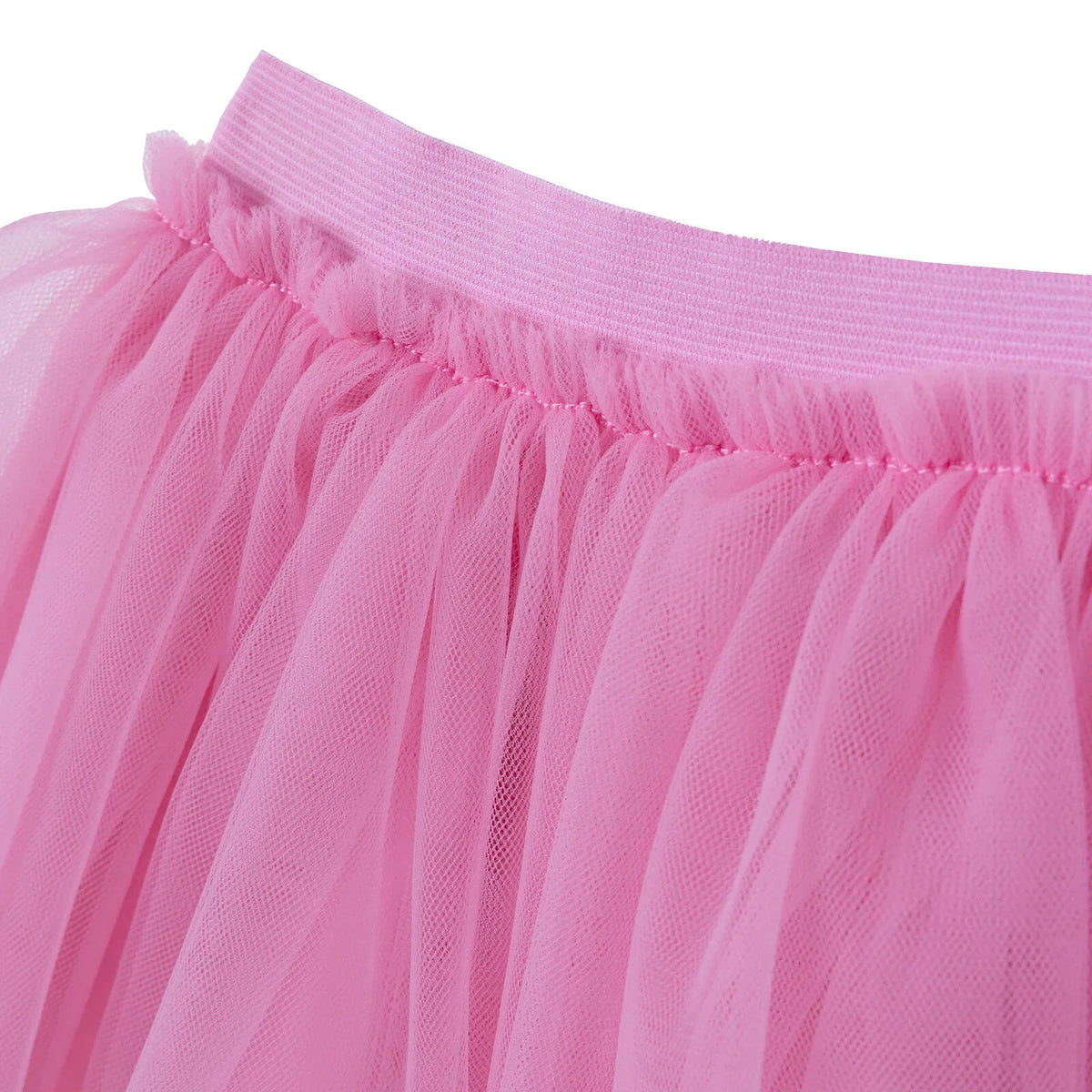 HelloBaby Floral Print Long Sleeve Baby Top & Tulle Skirt Set (1-3 to 12 Months) - Pink