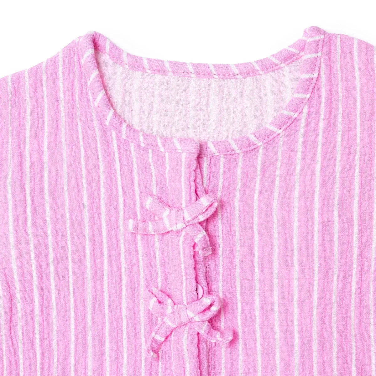 HelloBaby Floral Print Short Sleeve Muslin Baby Top & Shorts Set (6-9 Months to 4-5 Years) - Pink Printed